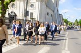 Przemarsz uczestników Jubileuszu 100-lecia Jagiełły